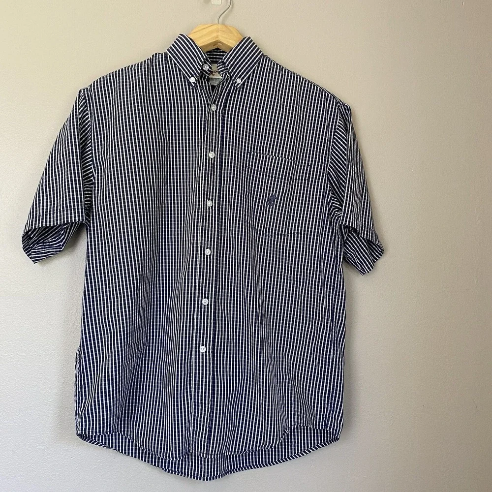 Walt Disney World Men's‎ Size M Button Down Short sleeve shirt Mickey Mouse - Picture 2 of 15